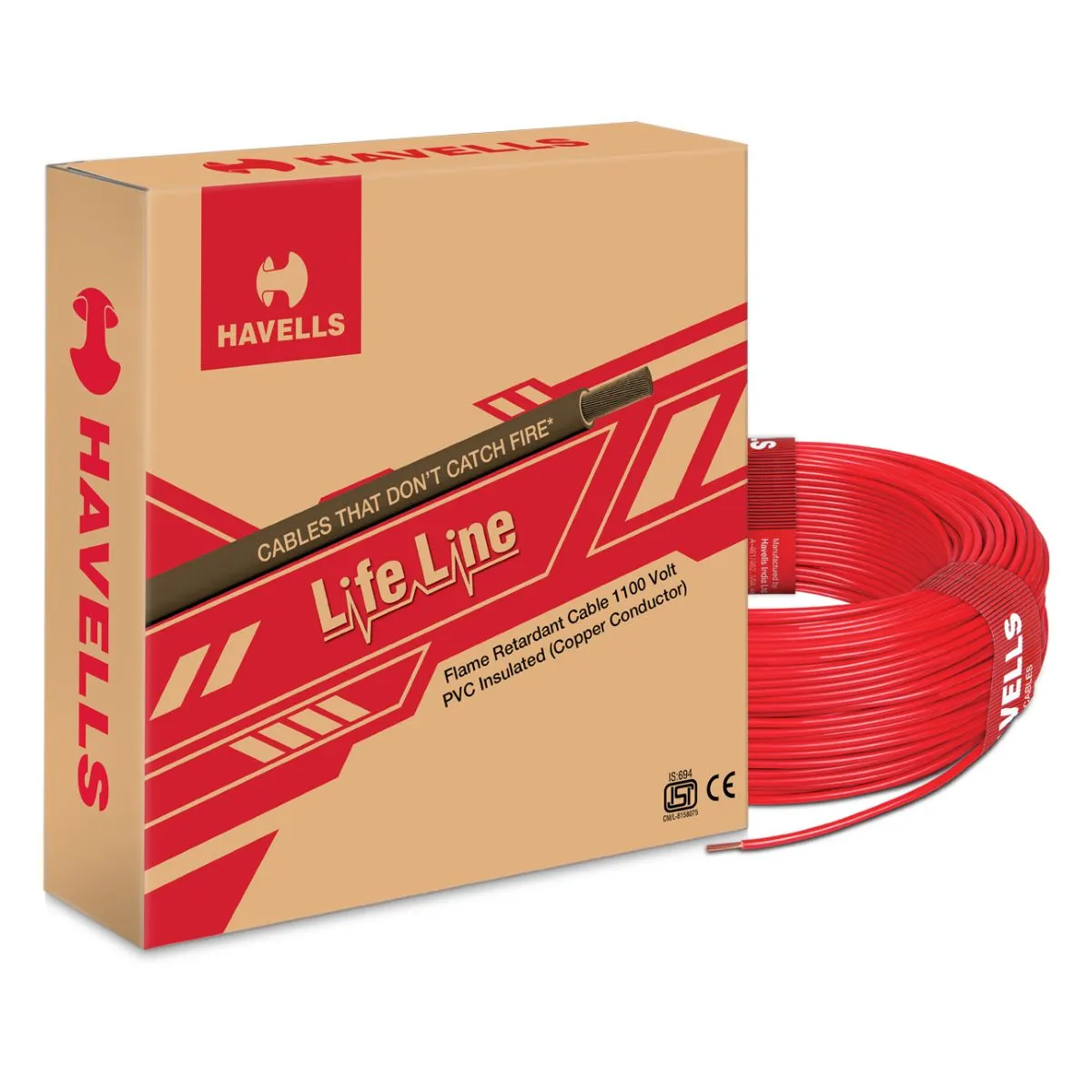 Lifeline FR 1.5 sq. mm 180 m Black